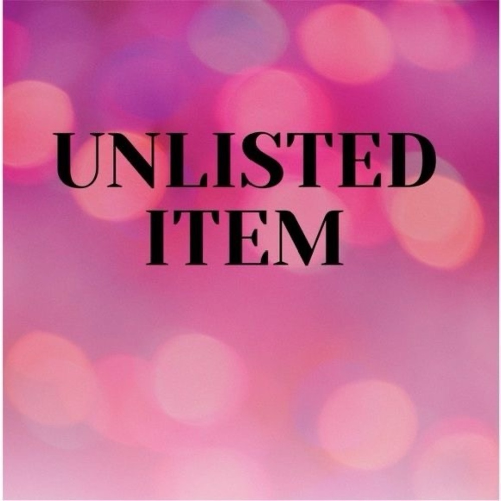 Unlisted Item flyer